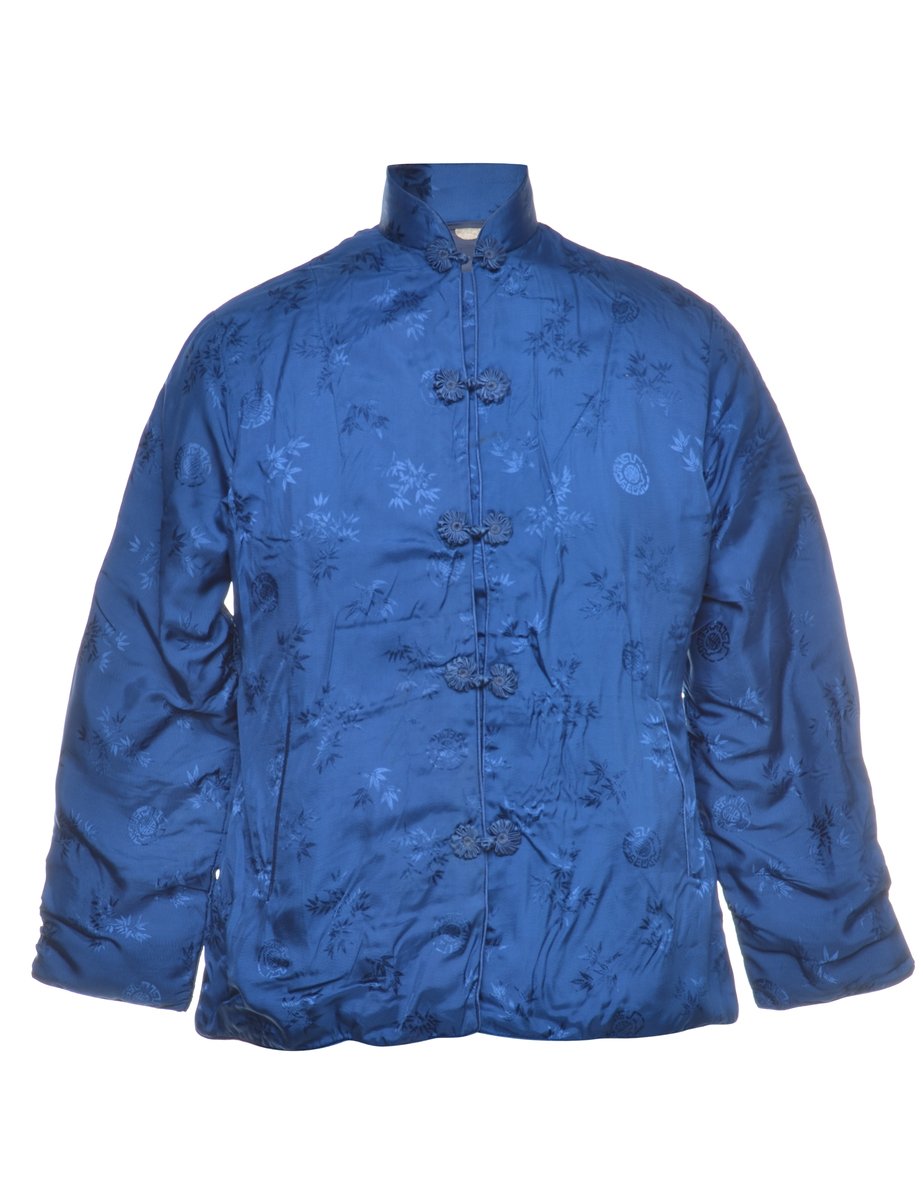 1990s Jacquard Evening Jacket - M