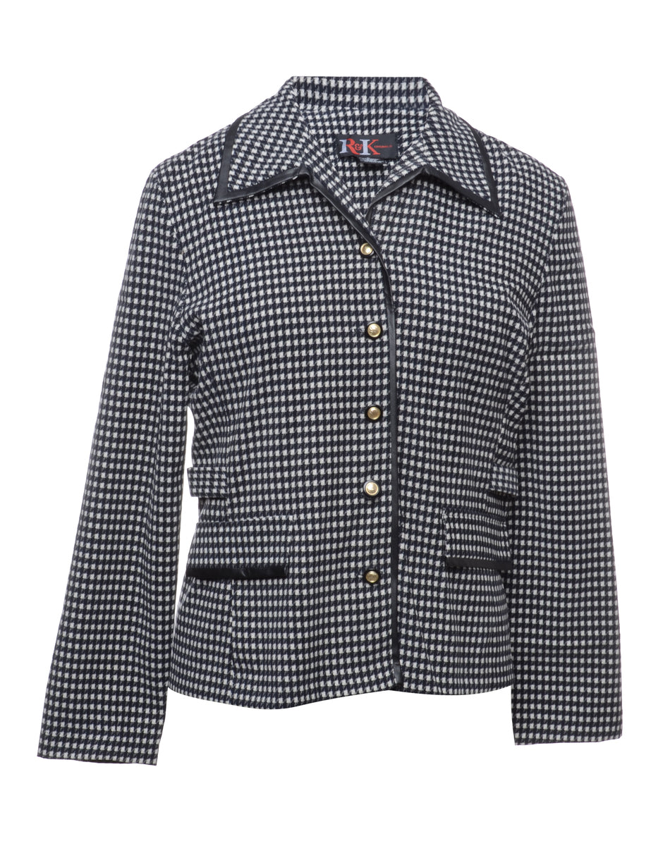 Beyond Retro 1990s Checked Blazer M Renoon