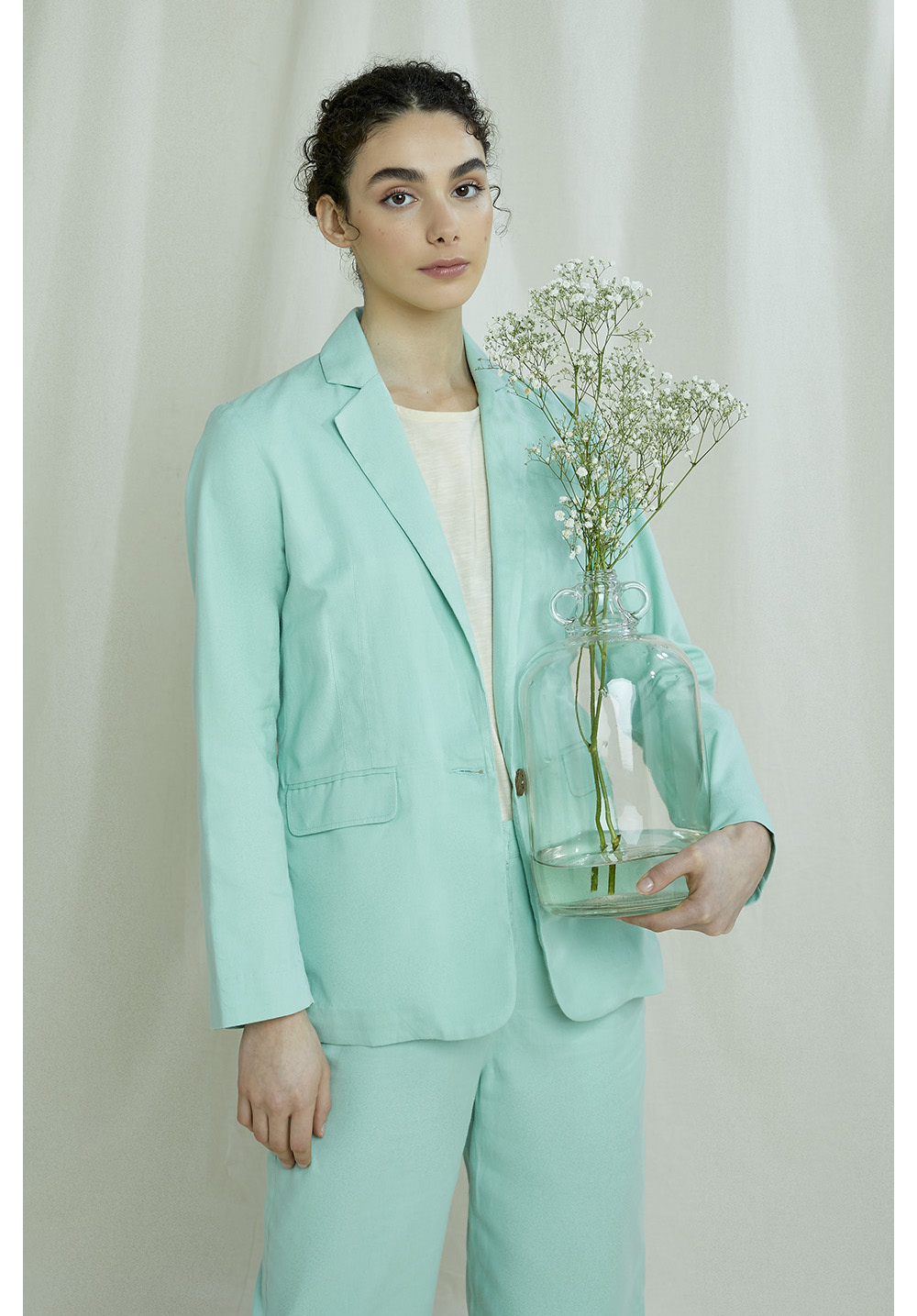 Mirren Blazer In Green image