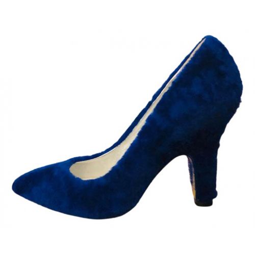 Amélie Pichard Faux fur heels